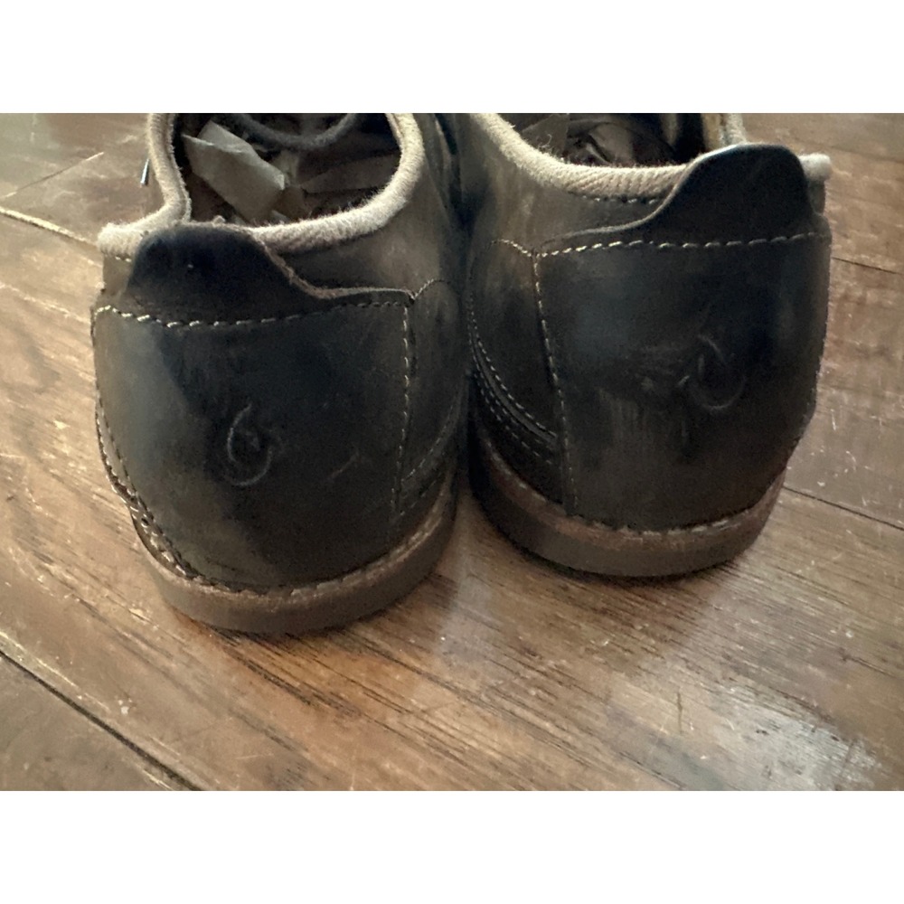 OluKai Honolulu Lace Men's Dark Brown Leather Chukka Boots US M9‎ EUR 42 - Picture 6 of 8